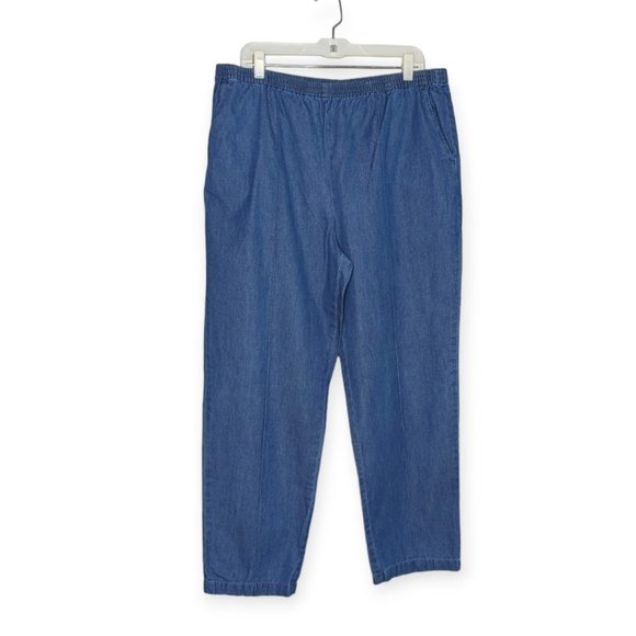 Vintage The Tog Shop Straight Leg Jeans Size 18 - Picture 1 of 10